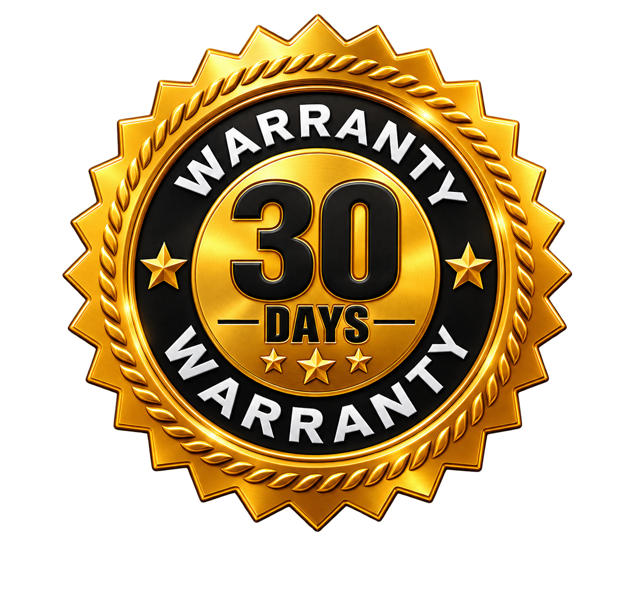 30 Day Warranty