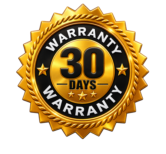 30 Day Warranty